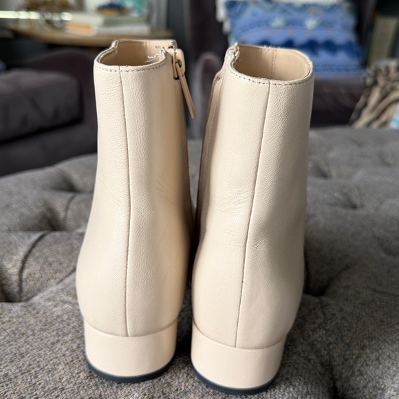 Veronica Beard Two-Tone Ankle Boots in Beige and Black - Cecile Booties - Picture 7 of 8